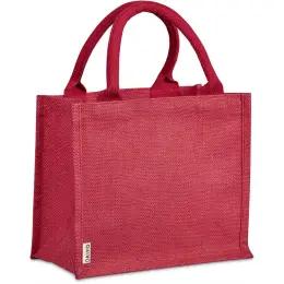 Okiyo Miyag Midi Jute Gift Bag Red